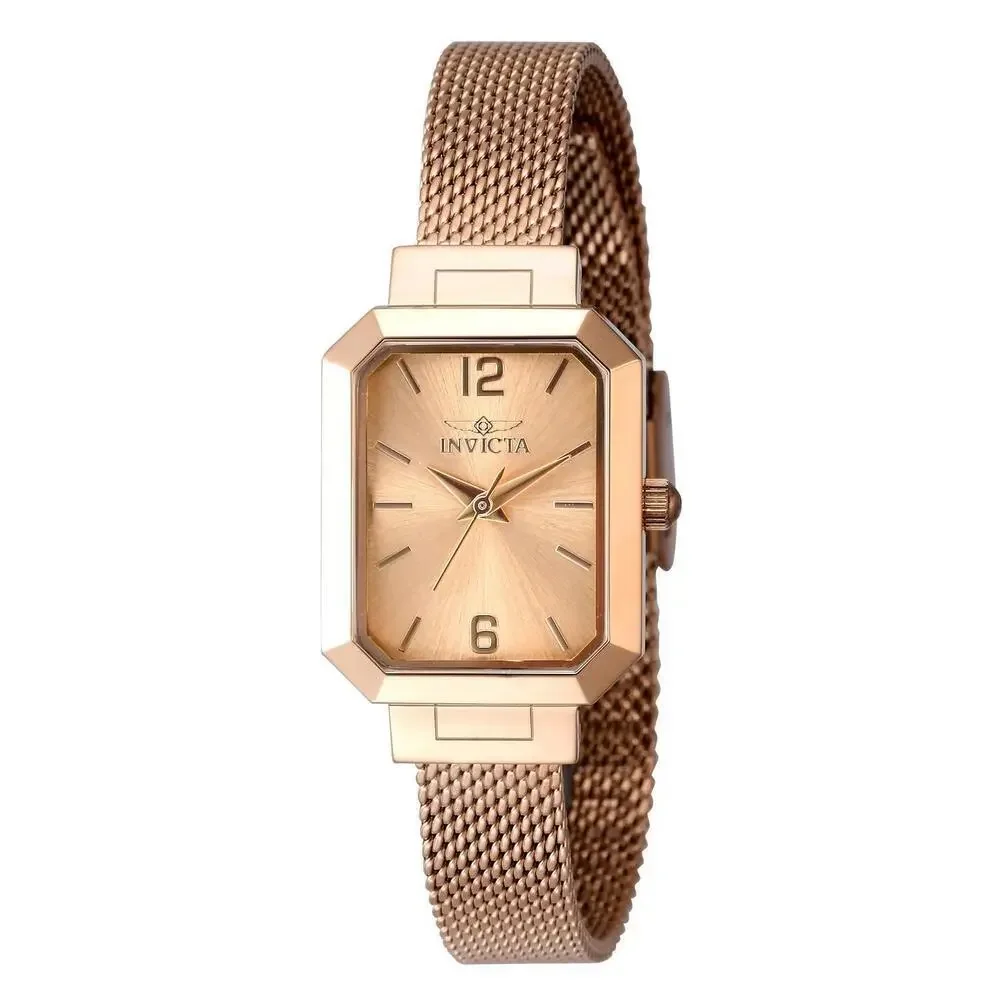 NWT Invicta 48153 Angel | 3-Hand | Rose Gold | Women's Watch